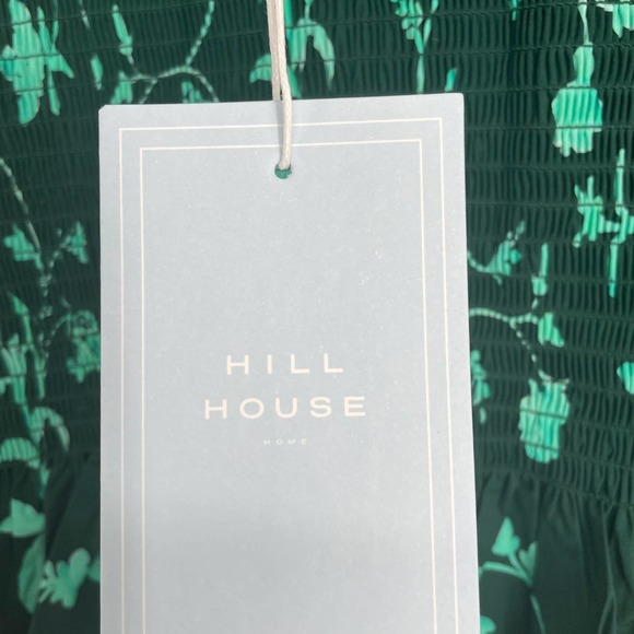 Hill House The Paz Top Emerald Botanical Size Medium - Picture 3 of 5